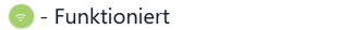 Status-Icon Funktioniert